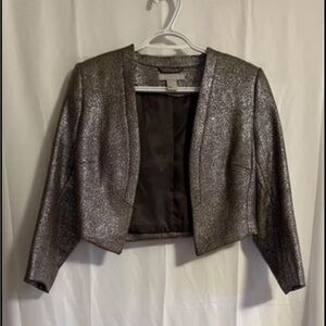 Shiny Silver Blazer-HM